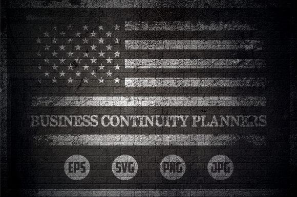 Business Continuity Planners - USA Flag Graphics for Crafts