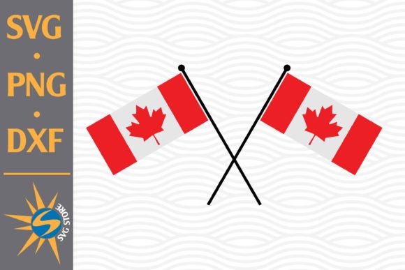 Canada Flag Crossed Embroidery Design Review
