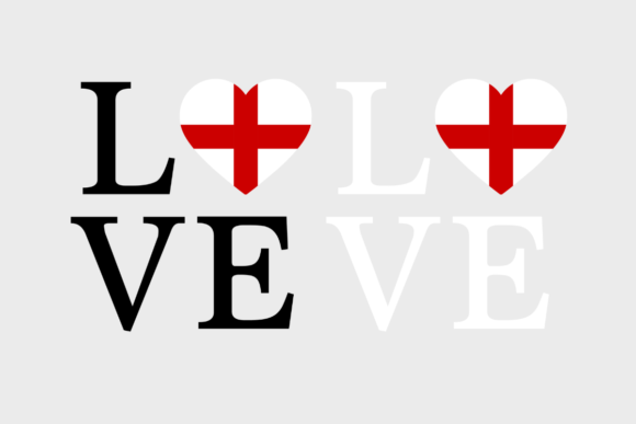 England Flag SVG Graphics for Crafts