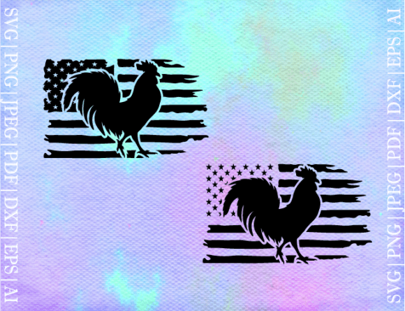 Flag Rooster SVG: A Versatile Graphics Asset for Crafts and Marketing