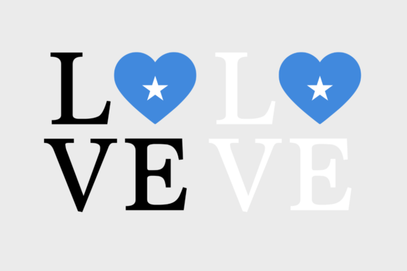 Graphics for Crafts: Somalia Flag, Love Somalia SVG PNG