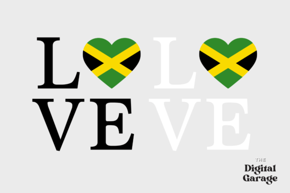 Jamaica Flag SVG PNG for Crafts and Graphics
