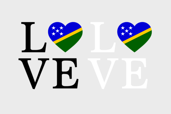 Love Solomon Islands Graphics for Crafts