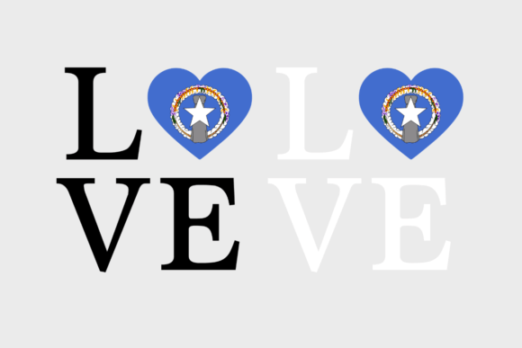 Mariana Islands Flag, Love Mariana Islands Graphics