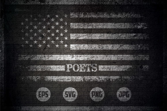 Poets - USA Flag Embroidery Design Review