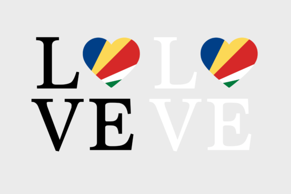 Seychelles Flag Graphic for Local Business Branding